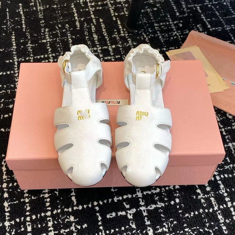 Miu'S 25 Catwalk Roman Sandals - Image 5